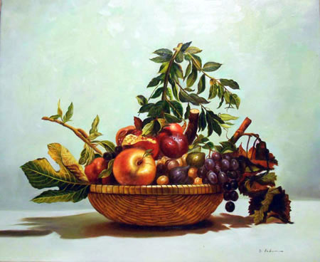 1367-T2 | 50cm x 61cm | assortiment de fruit 